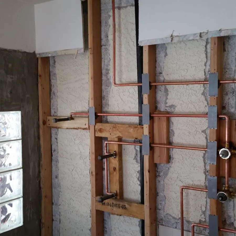 Copper pipe installation for Repiping in Geddes